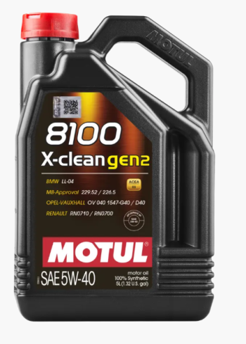 MOTUL 8100 X-CLEAN GEN2 5W-40