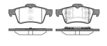 MGA 55138 RENAULT MEGANE II Hatchback Van Fren Disk Balata Arka