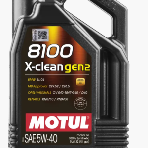 MOTUL 8100 X-CLEAN GEN2 5W-40