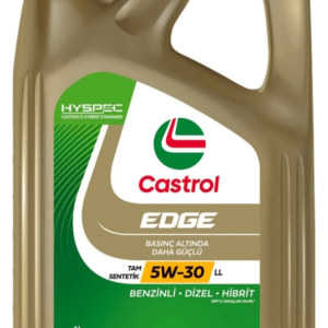 Castrol Edge 5W-30 LL 4Lt Tam Sentetik Motor Yağı